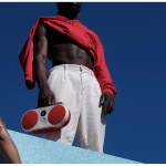 Polaroid P3 Trådløs Høyttaler Rød og Hvit