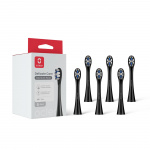 Oclean Børstehode Kids 6-Pakk Svart