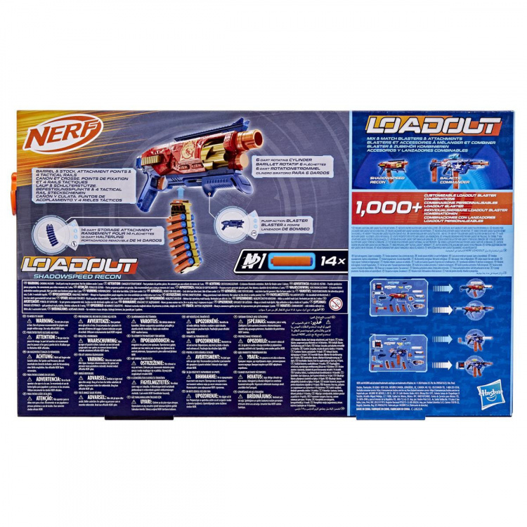Nerf Loadout Shadowspeed Recon Blaster Nerf Loadout Shadowspeed Recon Blaster