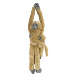 Wild Republic Kosedyr Hanging Monkeys Bladape Med Baby