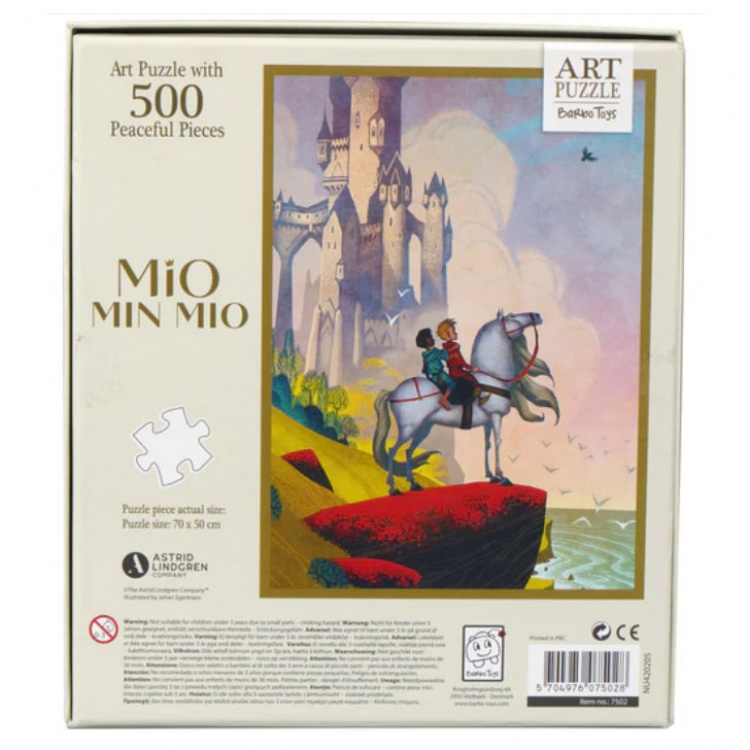 ASTRID LINDGREN Puslespill 500 Pcs Art Puzzle Slott