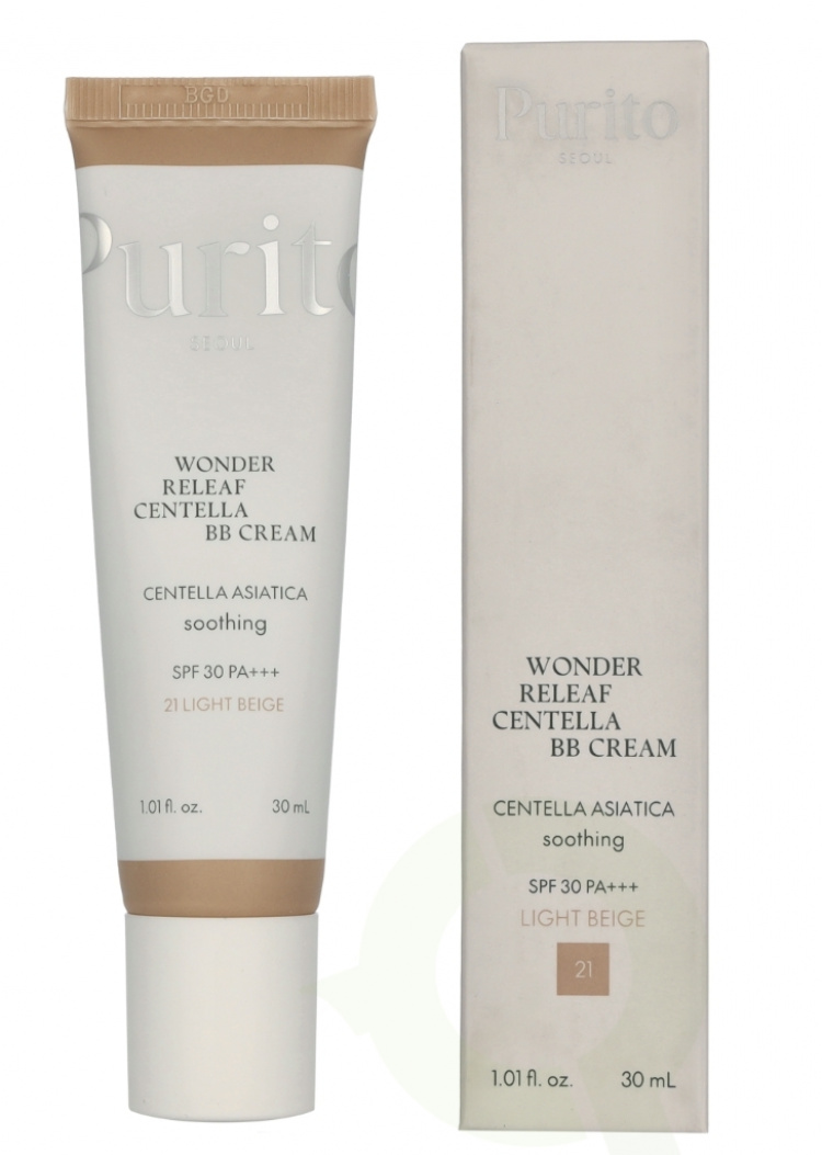 Purito Seoul Wonder Releaf Centella BB Cream SPF30 PA+++ 30 ml #21 Light Beige