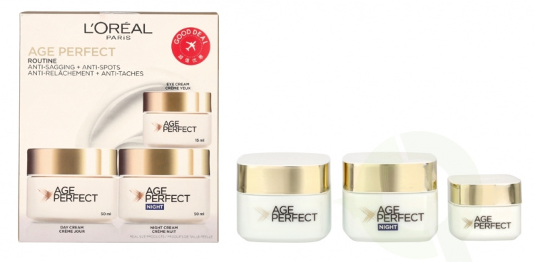 L\'Oreal Age Perfect Programme 115 ml Eye Cream 15ml/ Day Cream 50ml/Night Cream 50ml
