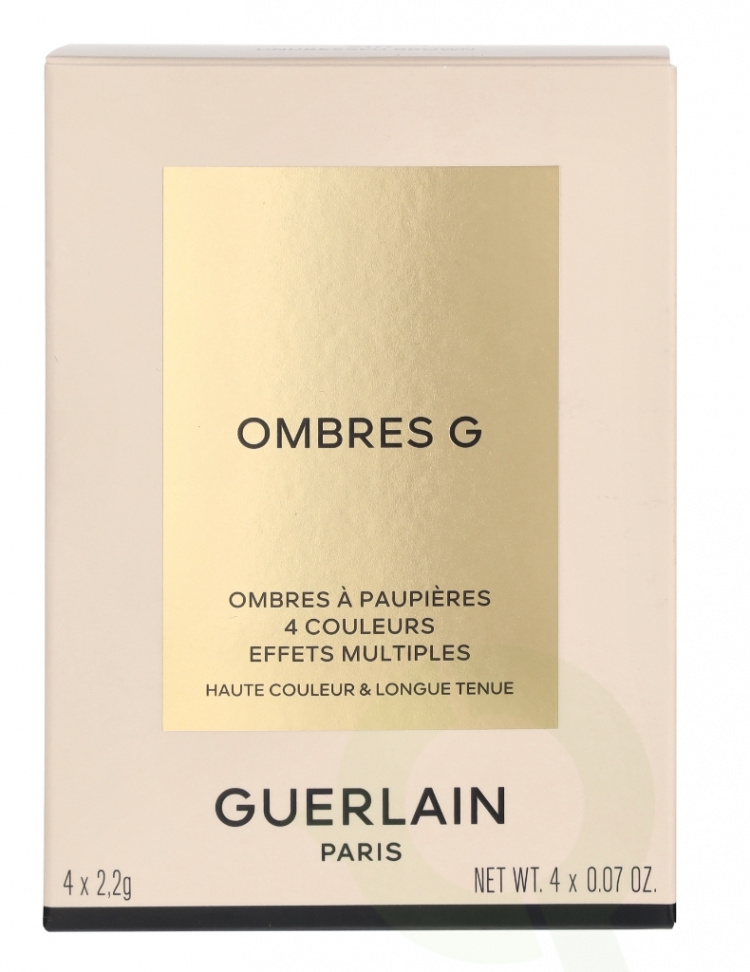 Guerlain Ombres G 4 Colors Eyeshadow Palette 8.8 g #910 Undressed Brown