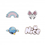 Onsala Charms Pimp Your Phone Metall og Plast 4stk