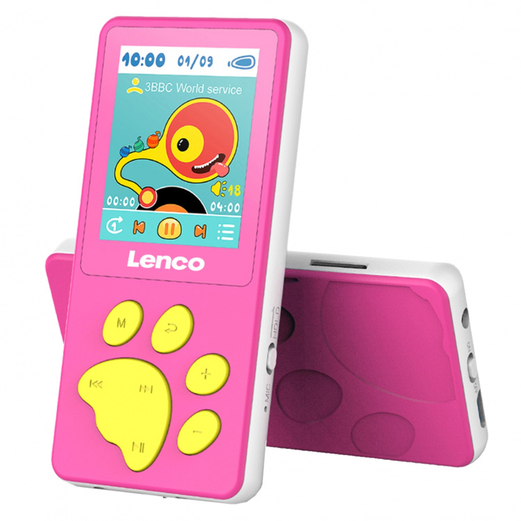Lenco 8 GB MP3 MP4-spiller med 1,8