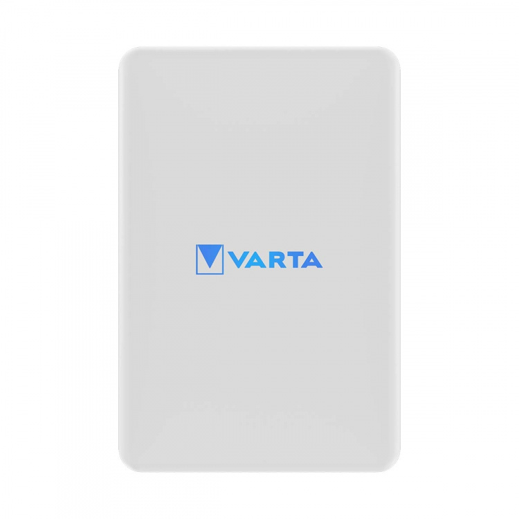 Varta Mag Pro trådløs strømbank 5.000 mAh - hvit utgave