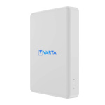Varta Mag Pro trådløs strømbank 5.000 mAh - hvit utgave