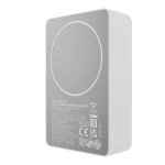 Varta Mag Pro trådløs strømbank 10 000 mAh - hvit utgave