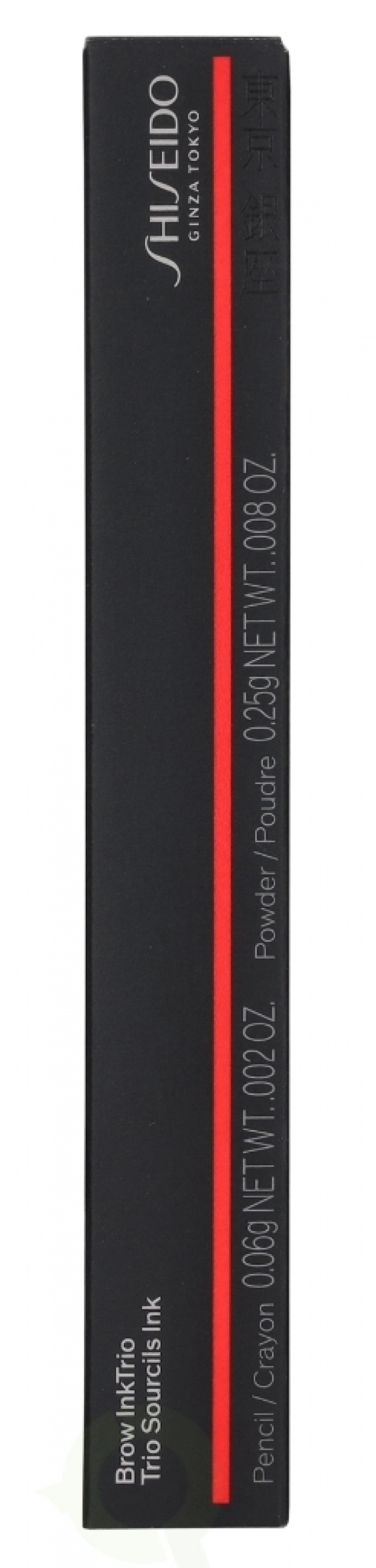 Shiseido Brow Ink Trio Brow Pencil 0.31 g #04 Ebony