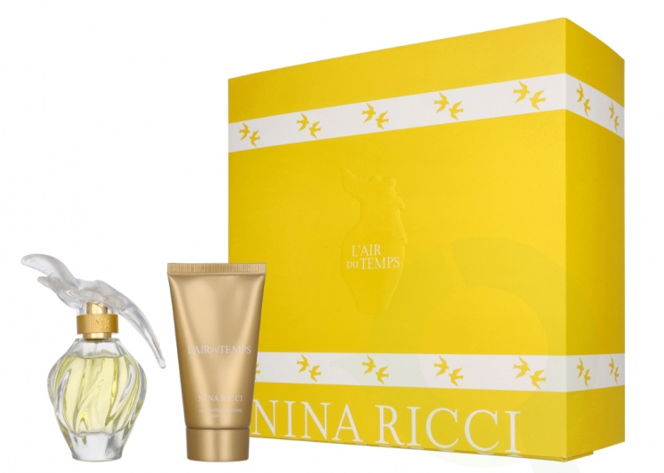 Nina Ricci L\'Air Du Temps Giftset 125 ml Edt Spray 50ml/Body Lotion 75ml
