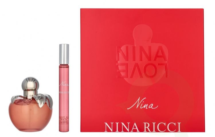 Nina Ricci Nina Giftset 60 ml Edt Spray 50ml/Roll-On 10ml