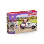 Schleich Mobil veterinær med tilhenger - (42704)
