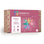 Connetix Pastell geometripakke - 40 brikker (CT-P-00040-GE)