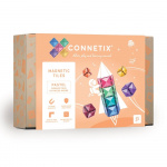 Connetix Pastell firkantpakke med 40 brikker (CT-P-00040-SQ)