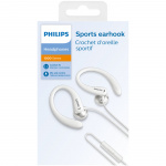 Philips Hörlurar In-Ear Sport IPX2 Kabel Vit