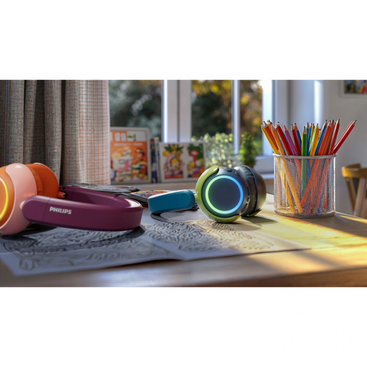 Philips Hörlurar On-Ear Barn Volymbegränsning Bluetooth