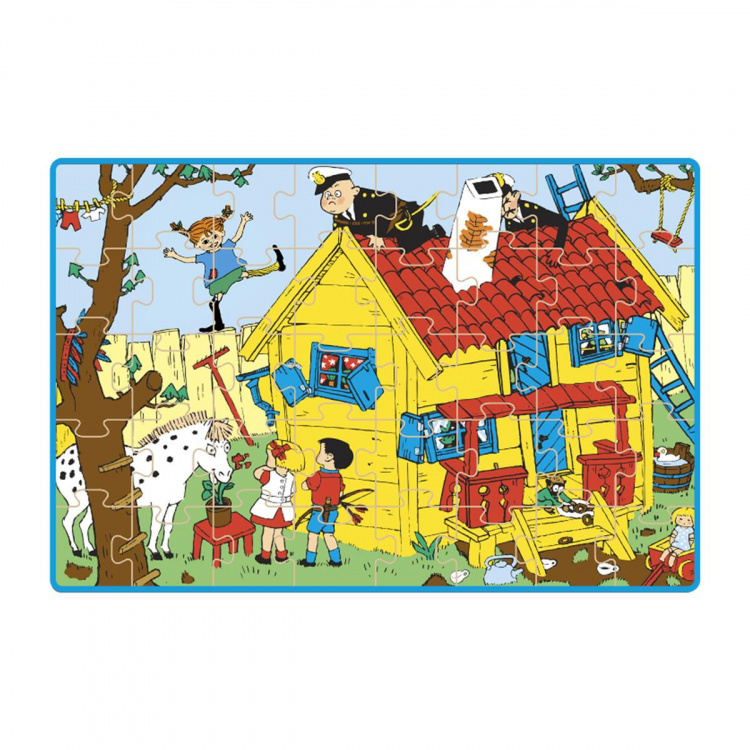 ASTRID LINDGREN Koffert Med 40 Pcs Puzzle