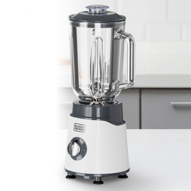 BLACK+DECKER Blender Jar Blender 1000W Hvit