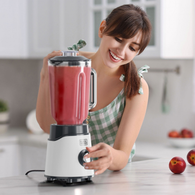 BLACK+DECKER Blender Jar Blender 1000W Hvit