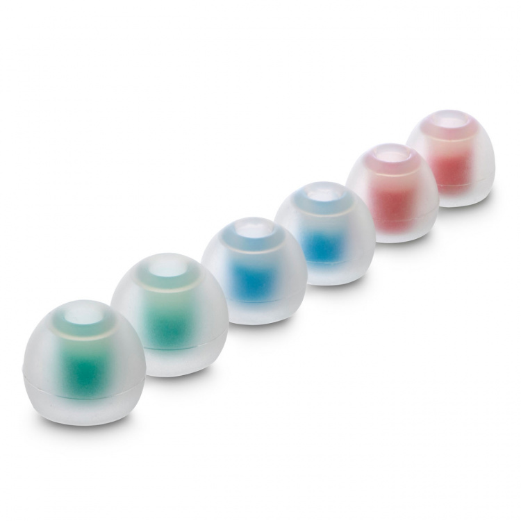 Hama Erstatnings Øreputer Silicone 6-Pack Hvit