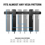 SANUS Veggfeste 51-80 VLT16-B2 Superslank