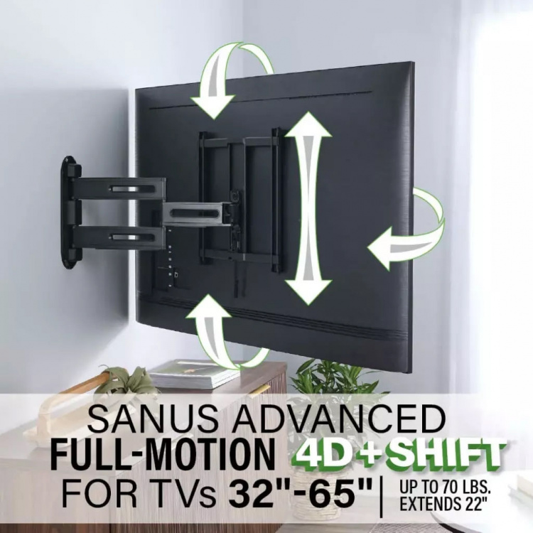SANUS TV-Feste 4D Max Vesa 400x400 32