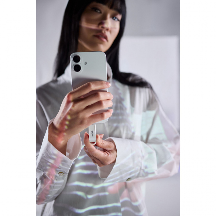 SanDisk USB-minne Phone Drive USB-C 64GB Arktisk Hvit