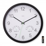 Hama Veggur Santorini Svart Diameter 30 Cm