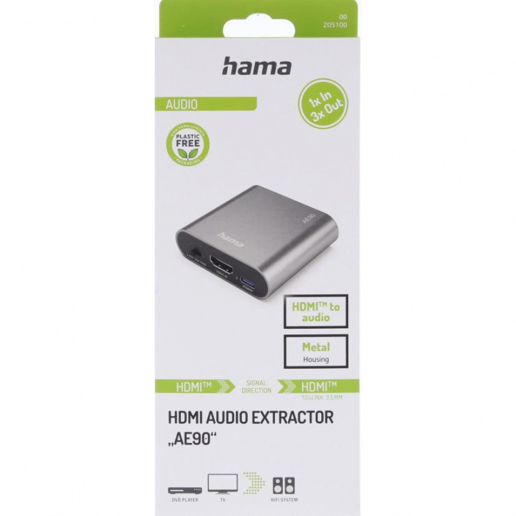 Hama Lyduttrekker AE90 HDMI Til Lyd