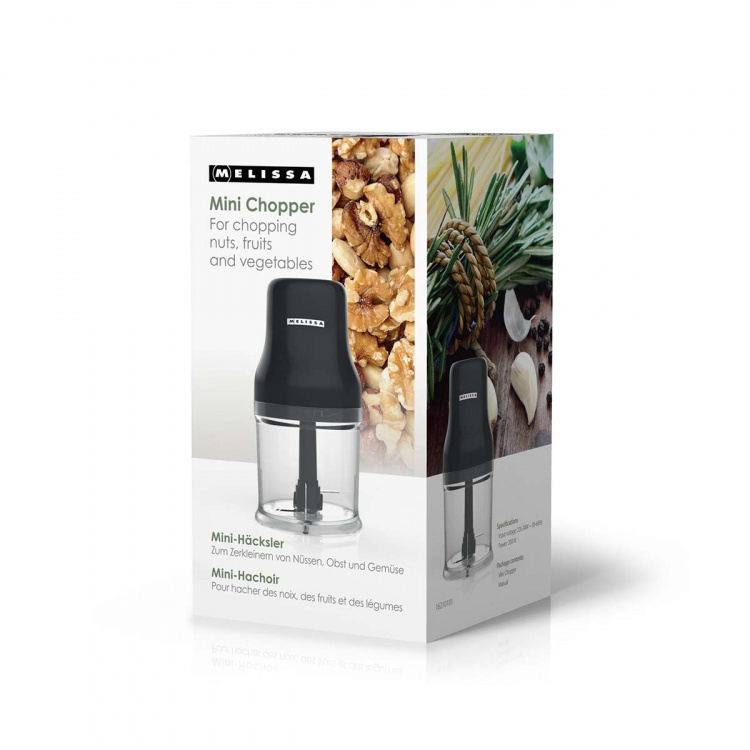 MELISSA Minihakker | 200 W | 0,5 l | 1-trinns | Svart