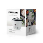 MELISSA Riskoker | 0,6 l | 300 W | Non stick-belegg | Avtakbar bolle | Dampkurv | Hold-varm-funksjon | Automatisk avstengning | Hvit MELISSA Riskoker | 0,6 l | 300 W | Non stick-belegg | Avtakbar bolle | Dampkurv | Hold-varm-funksjon | Automatisk avstengning | Hvit