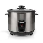 MELISSA Riskoker | 1,5 l | 500 W | Non stick-belegg | Avtakbar bolle | Dampkurv | Hold-varm-funksjon | Automatisk avstengning