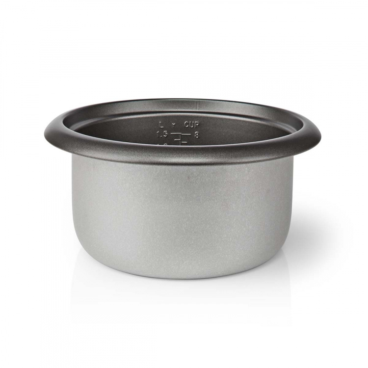 MELISSA Riskoker | 1,5 l | 500 W | Non stick-belegg | Avtakbar bolle | Dampkurv | Hold-varm-funksjon | Automatisk avstengning