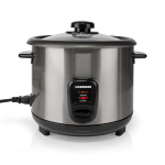 MELISSA Riskoker | 1,5 l | 500 W | Non stick-belegg | Avtakbar bolle | Dampkurv | Hold-varm-funksjon | Automatisk avstengning