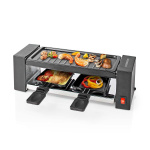 MELISSA Raclette / Gourmetsett | 2 personer | 400 W | 23 x 10 cm | Non-stick-belegg