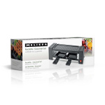 MELISSA Raclette / Gourmetsett | 2 personer | 400 W | 23 x 10 cm | Non-stick-belegg