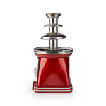 MELISSA Sjokoladefontene | 90 W | 32 cm | 3 metallnivåer | rød / hvit