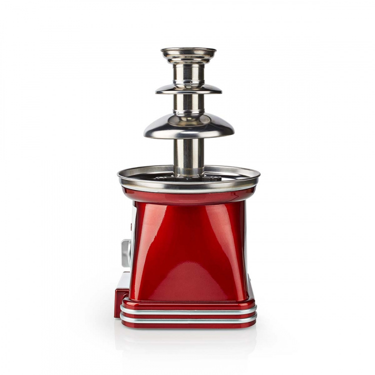 MELISSA Sjokoladefontene | 90 W | 32 cm | 3 metallnivåer | rød / hvit