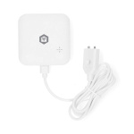 Nedis SmartLife Vanndetektor | Wi-Fi | Batteri drevet | Utvidelse inkludert | Maks. batteri levetid: 24 Måned | 80 dB | Hvit