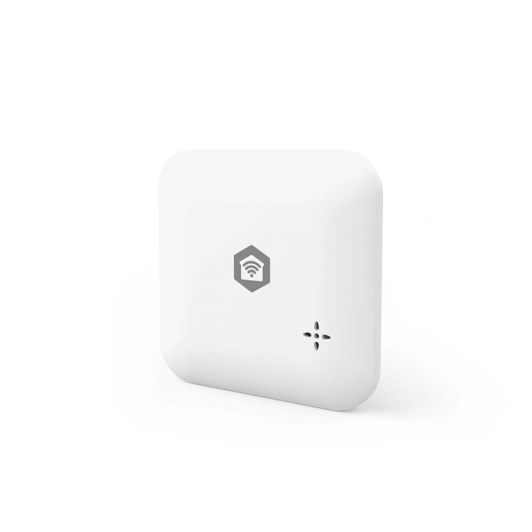 Nedis SmartLife Vanndetektor | Wi-Fi | Batteri drevet | Utvidelse inkludert | Maks. batteri levetid: 24 Måned | 80 dB | Hvit