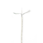 Nedis Tale Kabel på Snelle | Mini Coax | Dobbelt skjermet | ECA | 10.0 m | Koax | PVC | Hvit | Pakk Inn