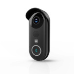 Nedis SmartLife Video Dør Telefon | Omformer | Full HD 1080p | Cloud Storage (valgfritt) / microSD (ikke inkludert) / Onvif | IP54 | Med bevegelses sensor | Nattsyn | Sort