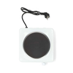 MELISSA Elektrisk kokeplate | 1500 W | Ø 18,5 cm | 6 varmeinnstillinger | Sklisikre føtter | Hvit