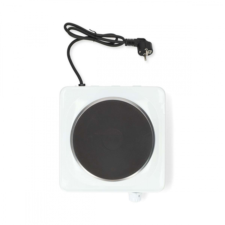 MELISSA Elektrisk kokeplate | 1500 W | Ø 18,5 cm | 6 varmeinnstillinger | Sklisikre føtter | Hvit