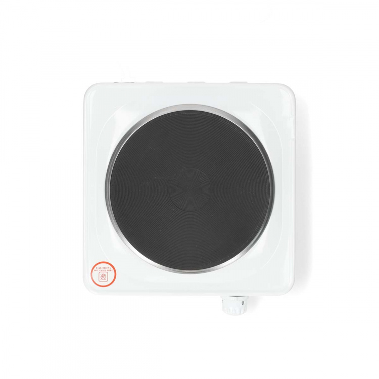 MELISSA Elektrisk kokeplate | 1500 W | Ø 18,5 cm | 6 varmeinnstillinger | Sklisikre føtter | Hvit