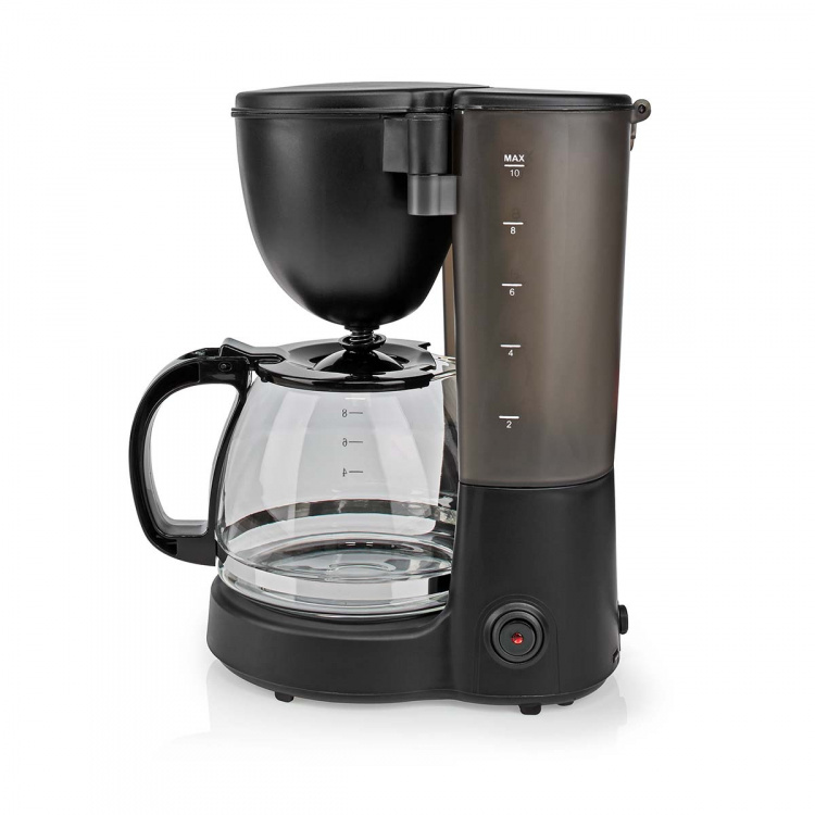 Butler Kaffetrakter | 1,25 l | 750 W | 10 kopper | Hold-varm-funksjon | Automatisk avstengning | Svart