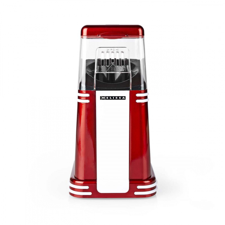 MELISSA Popcornmaskin | 60 g | 1200 W | 2 - 4 min | Rød/Hvit