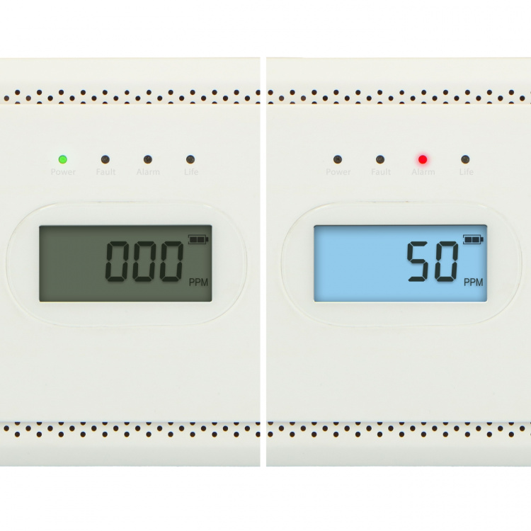 Alecto Karbonmonoksidalarm med 10 års driftstid for sensor og display