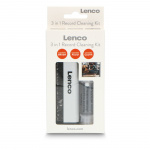 Lenco Antistatisk rengjøringsvæske og klut med børste